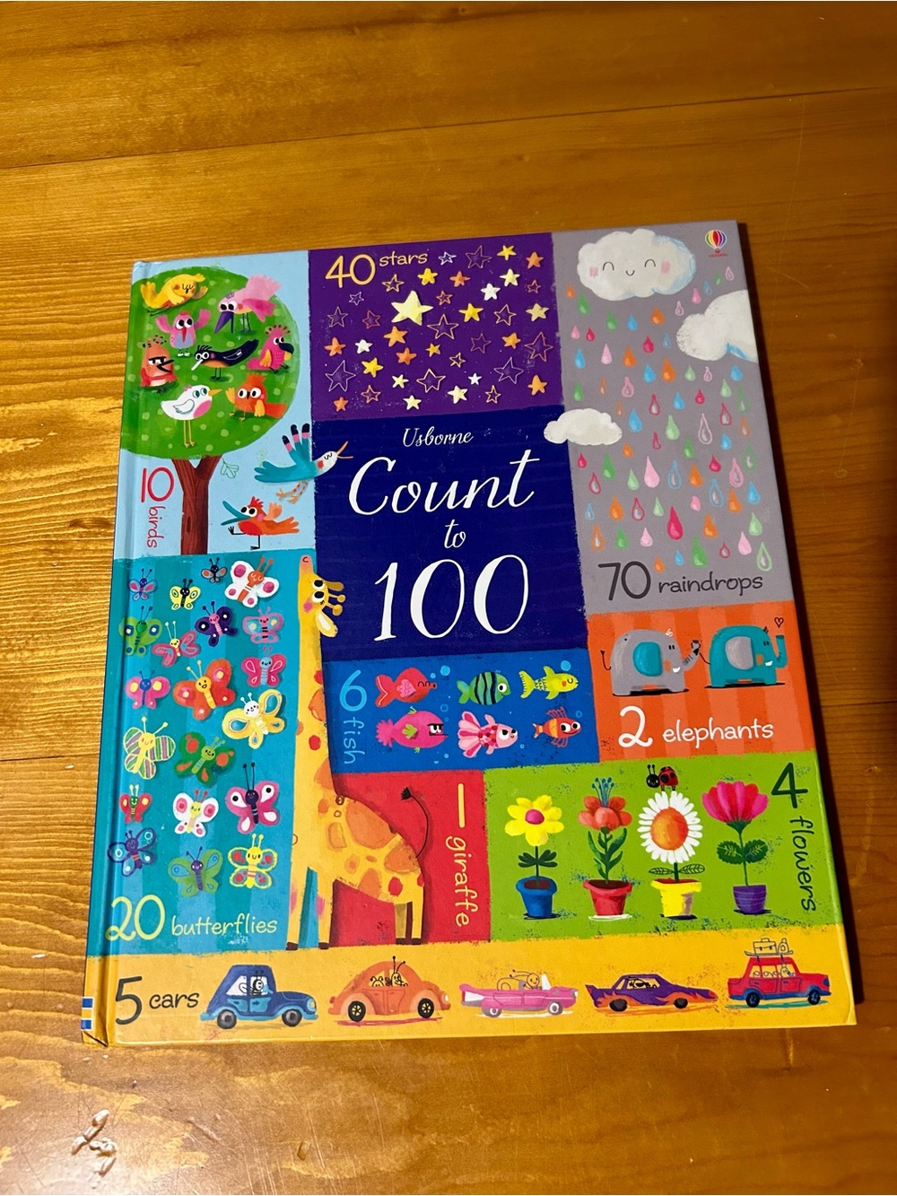(3/$10) Usborne Count to 100 Kids Counting Book